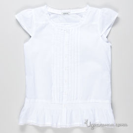 Блуза Manai для девочки, цвет белый