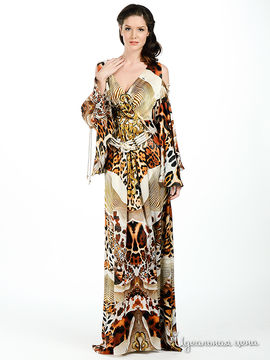 Платье Мультибренд женское, принт леопард
