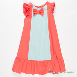 Платье GT Basic "КЭНДИ" для девочки, цвет коралловый