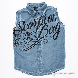 Рубашка Scorpion bay для мальчика, цвет синий