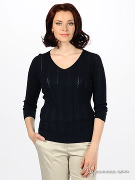 Пуловер Steinberg женский, цвет темно-синий
