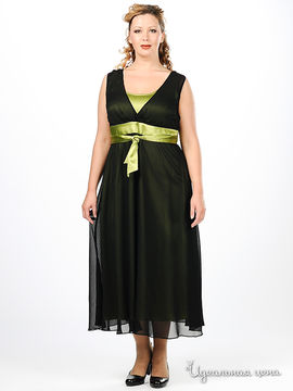 Платье Natura женское, цвет зеленый