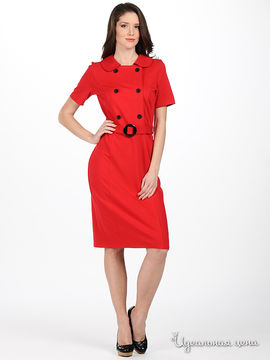 Платье Brand женское, цвет красный
