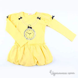 Платье Colabear для девочки, цвет желтый