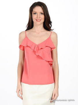Блуза Brand женская, цвет коралловый