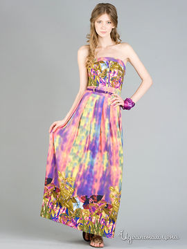 Платье Gloss женское, цвет мультиколор