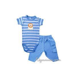 Комплект Hudson baby "ЛЬВЕНОК" для мальчика, цвет синий / голубой