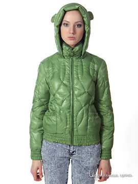 Куртка PEOPLE женская, цвет зеленый