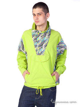 Куртка PEOPLE мужская, цвет салатовый / мультиколор