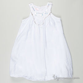 Платье Babylon для девочки, цвет белый, рост 128-134 см