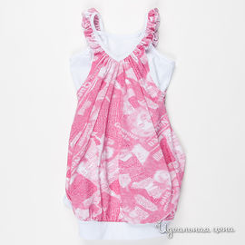 Платье Babylon цвет розовый / белый, цвет серый, рост 116-122 см