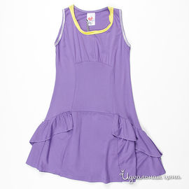 Платье Scarabeo для девочки, цвет сиреневый, рост 128-134 см