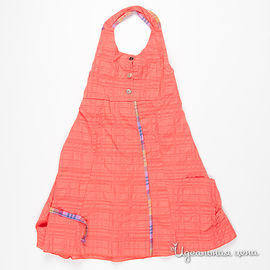 Платье Scarabeo для девочки, цвет коралловый, рост 128-134 см