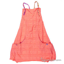Платье Scarabeo для девочки, цвет коралловый, рост 134-140 см