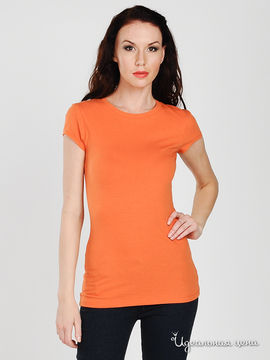 Футболка Zenana Outfitters женская, цвет оранжевый