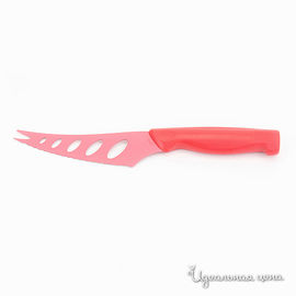 Нож для сыра Atlantis, цвет красный, 13 см