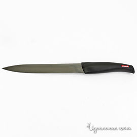 Нож кухонный Atlantis, цвет черный, 20 см