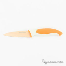 Нож для овощей Atlantis, цвет оранжевый, 9 см