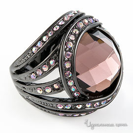 Кольцо от Slava Zaitsev с розовым камнем