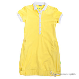 Платье Gulliver для девочки, цвет нежно-желтый
