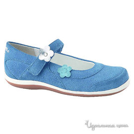 Туфли SuperFit для девочки, цвет голубой