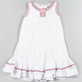 Платье Nemo&Bianky для девочки, цвет белый