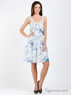 Платье See by chloe&Alexander Mqueen женское, цвет белый / голубой