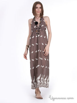 Платье Fleuretta женское, цвет какао