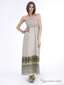 Платье Fleuretta женское, цвет серо-бежевый