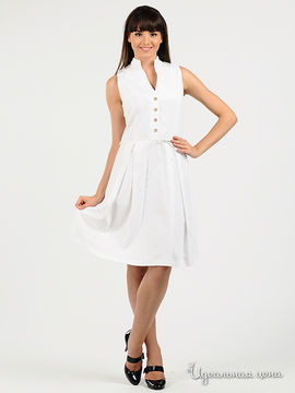 Платье Afrodita женское, цвет белый