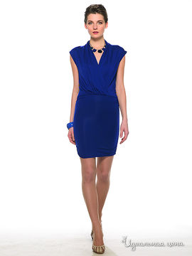 Платье Pompa женское, цвет темно-синий
