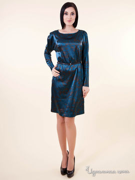 Платье Larro женское, цвет темно-синий
