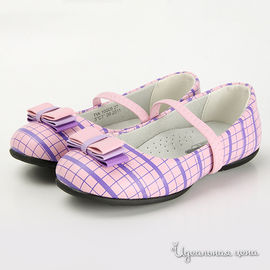 Балетки Tempo kids для девочки, цвет фиолетовый / розовый