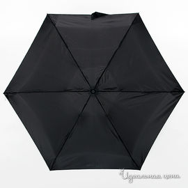 Зонт в 5 сложений Isotoner "механический" мужской, цвет черный