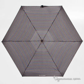 Зонт "точки", ультра тонкий в 4 сложения