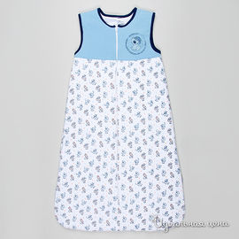 Мешок спальный Liliput для ребенка, цвет белый / голубой