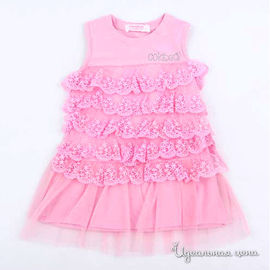 Платье Colabear для девочки, цвет розовый