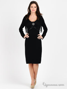 Платье Philippe Carat женское, цвет черный