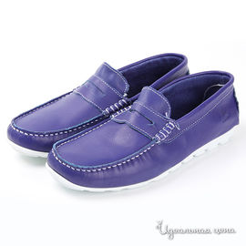 Мокасины BruDi мужские, цвет фиолетовый