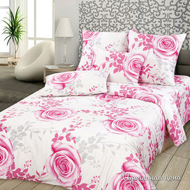 Комплект постельного белья Letto&Levele, цвет розовый, 1.5 спальный
