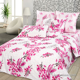 Комплект постельного белья Letto&Levele, цвет розовый, 2х спальный