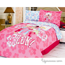 Комплект постельного белья Letto&LeVelle, цвет розовый, 1.5 спальный