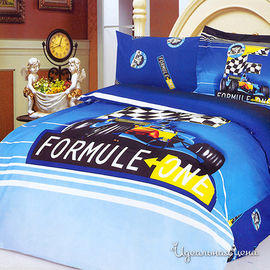 Комплект постельного белья Letto&LeVelle, цвет голубой, 1.5 спальный