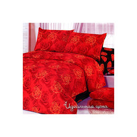 Комплект постельного белья Letto&LeVelle, цвет красный, семейный
