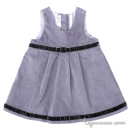 Платье Clayeux для девочки, цвет серый / черный