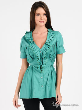 Блуза Rinascimento женская, цвет зеленый