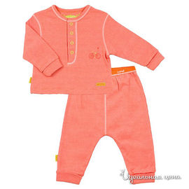 Пижама Kushies для девочки, цвет оранжевый
