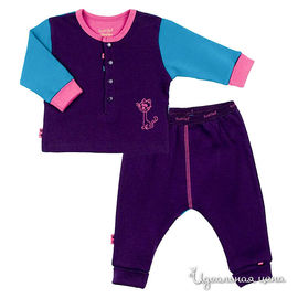 Пижама Kushies для девочки, цвет фиолетовый