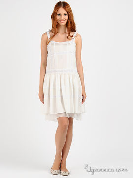 Платье Blugirl Blumarine женское, цвет белый