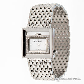 Часы наручные Nina Ricci женские, цвет серебряный